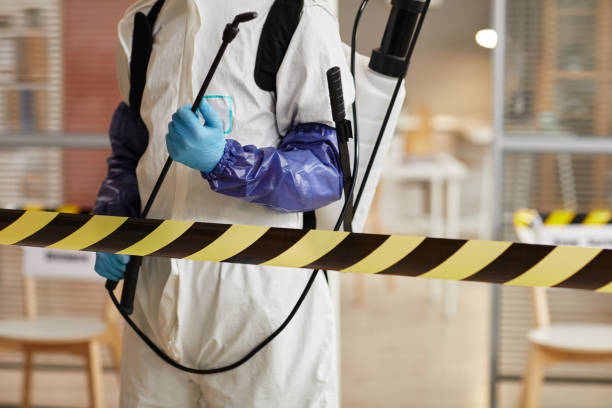 Professional Crime Scene Cleanup technician working in Milltown, NJ